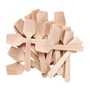 Disposable Wooden Spoon Square end 95 mm (Belcha) | Mini Taster Spoon | Ice Cream Spoon | Pastry | Eco Friendly and bio degradable