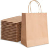 Brown Kraft Paper Gift Bags with Handles | Khaana Packaging