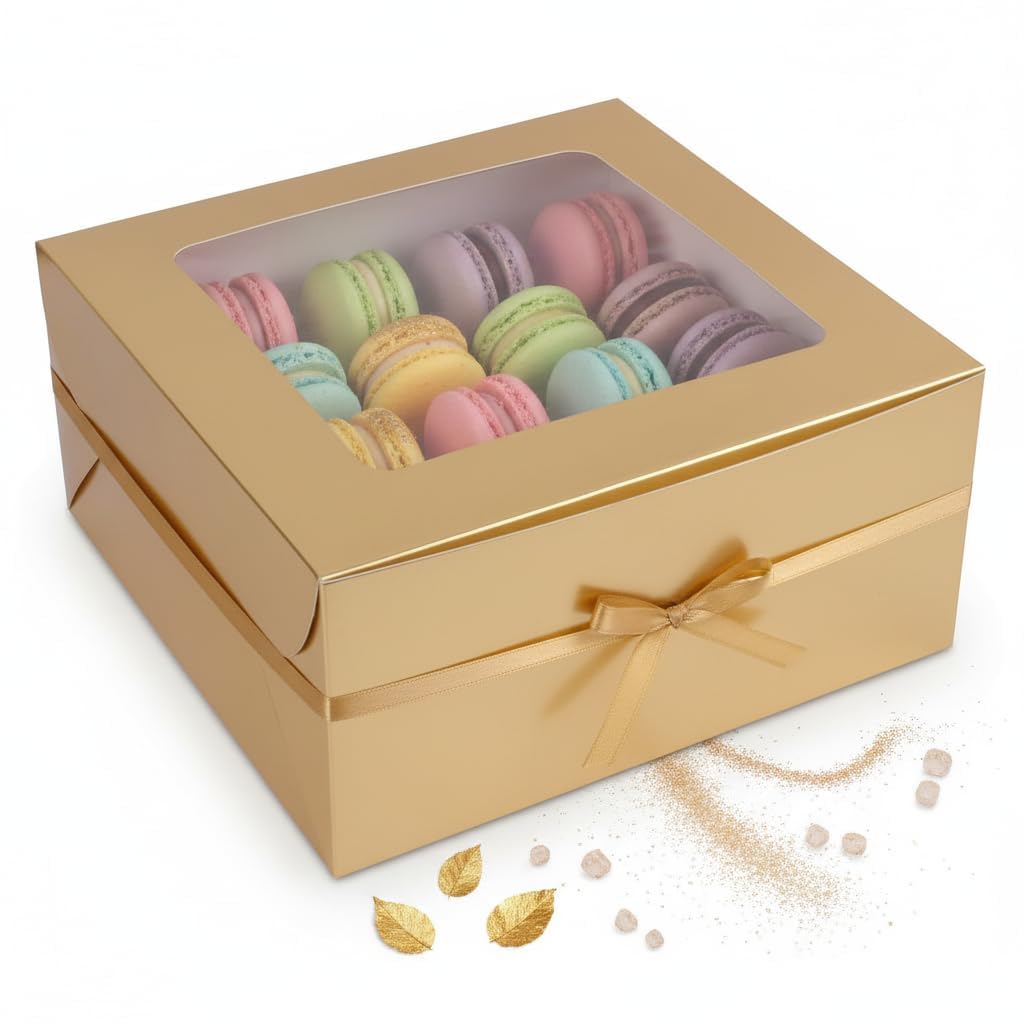 Window Cake Box with Transparent Lid | Khaana Packaging