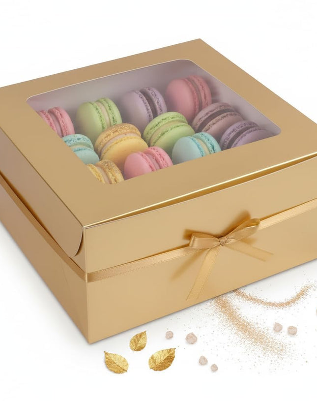 Window Cake Box with Transparent Lid | Khaana Packaging