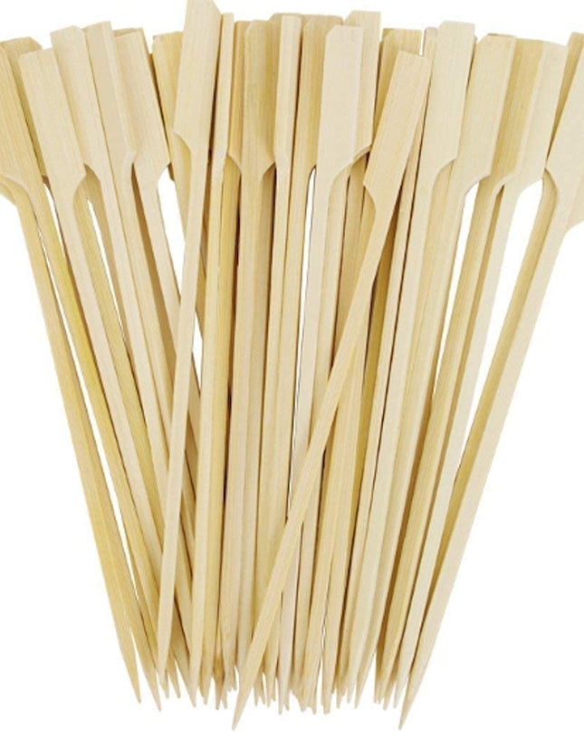 Wooden Gun Stick SKEWERS Paddle SKEWERS | KHAANA PACKAGING