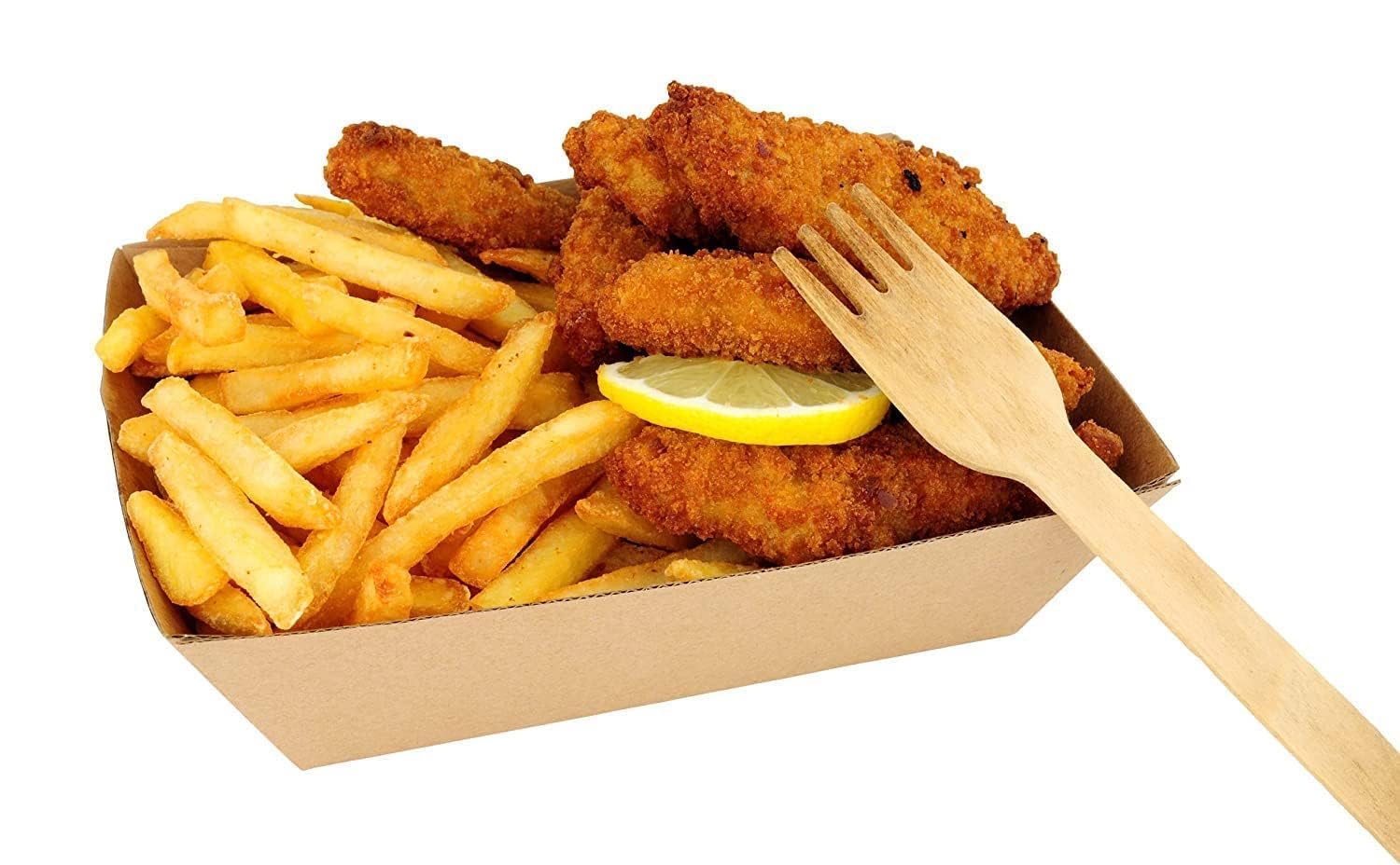 Biodegradable Wooden Forks | Khaana Packaging