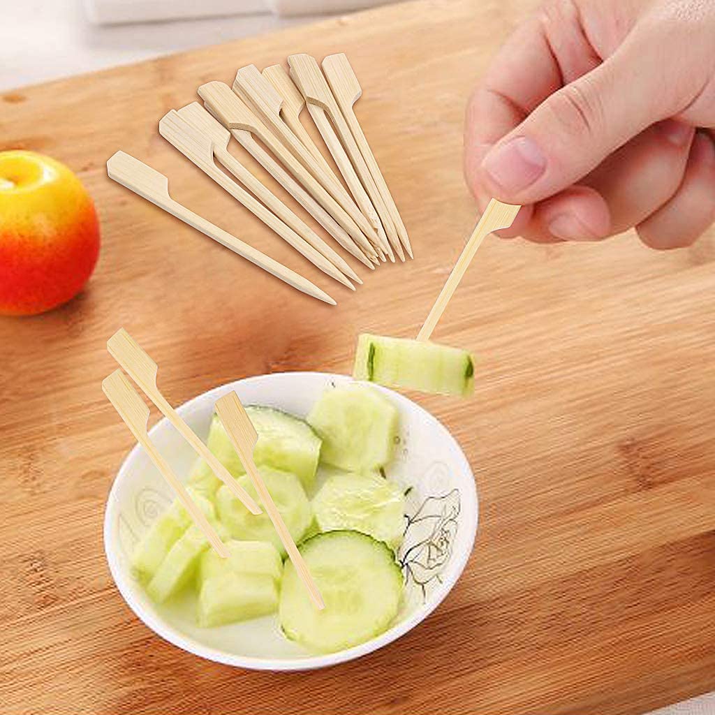 Wooden Gun Stick SKEWERS Paddle SKEWERS | KHAANA PACKAGING