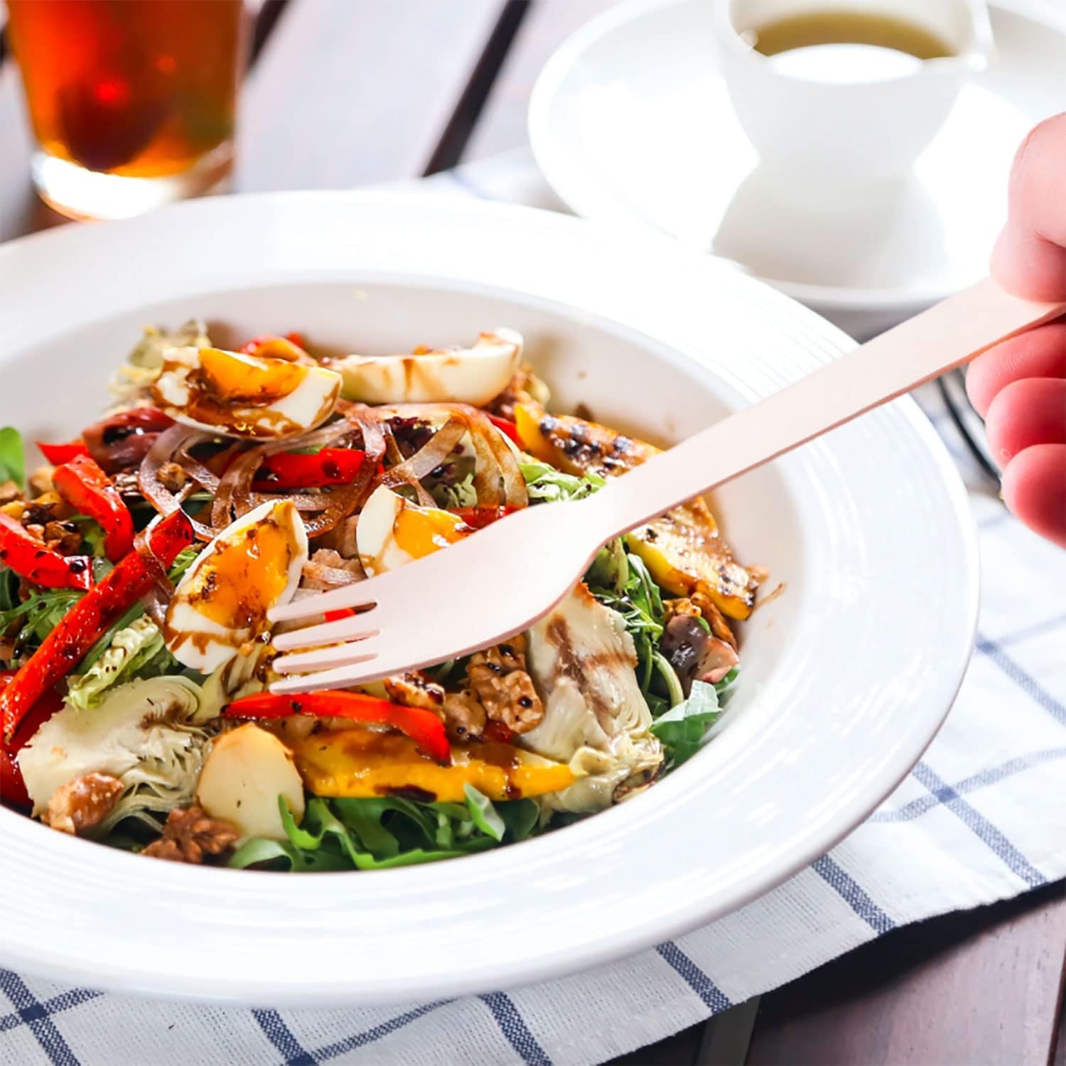 Biodegradable Wooden Forks | Khaana Packaging