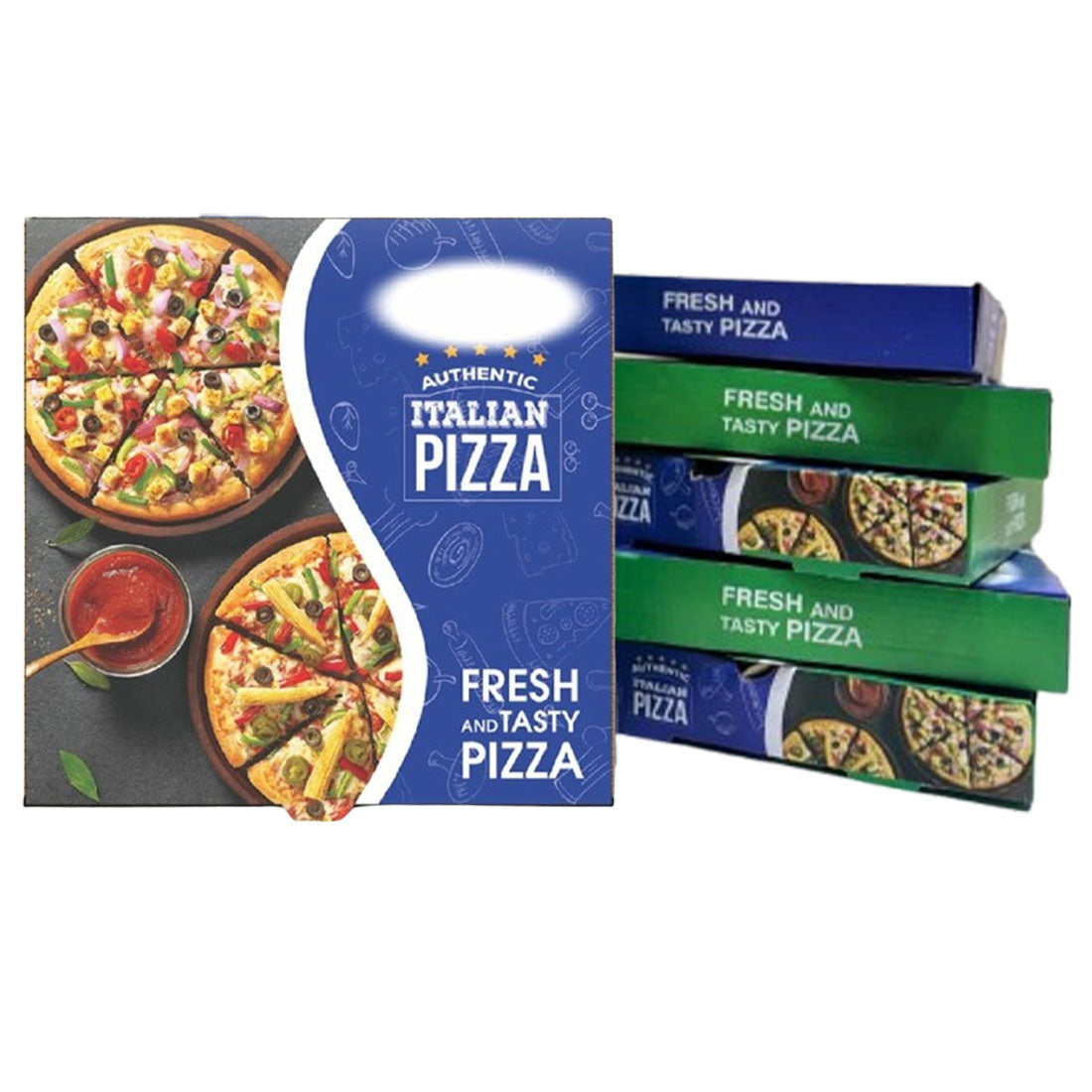 Corrugated Printed Pizza Box | Khaana Packaging