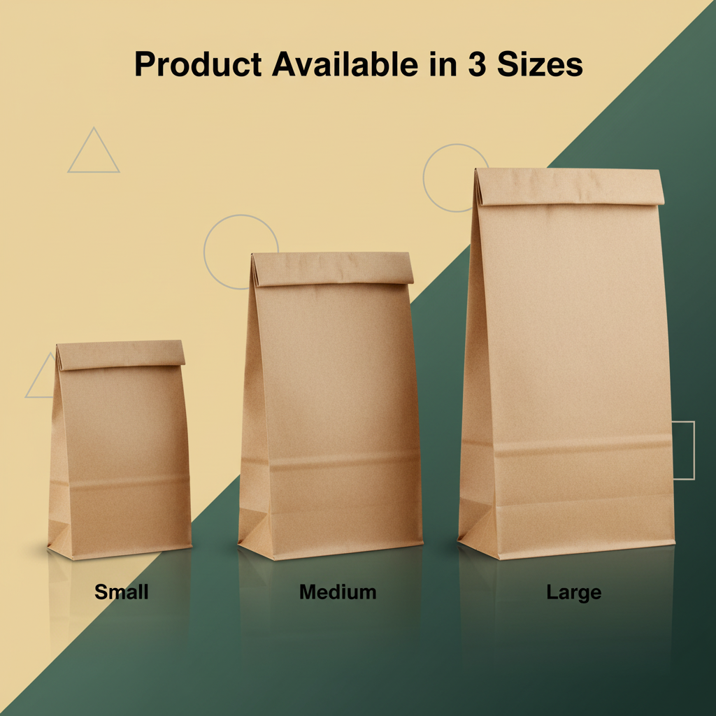 Food-Grade Brown Square Bottom Paper Envalopes | Khaana Packaging