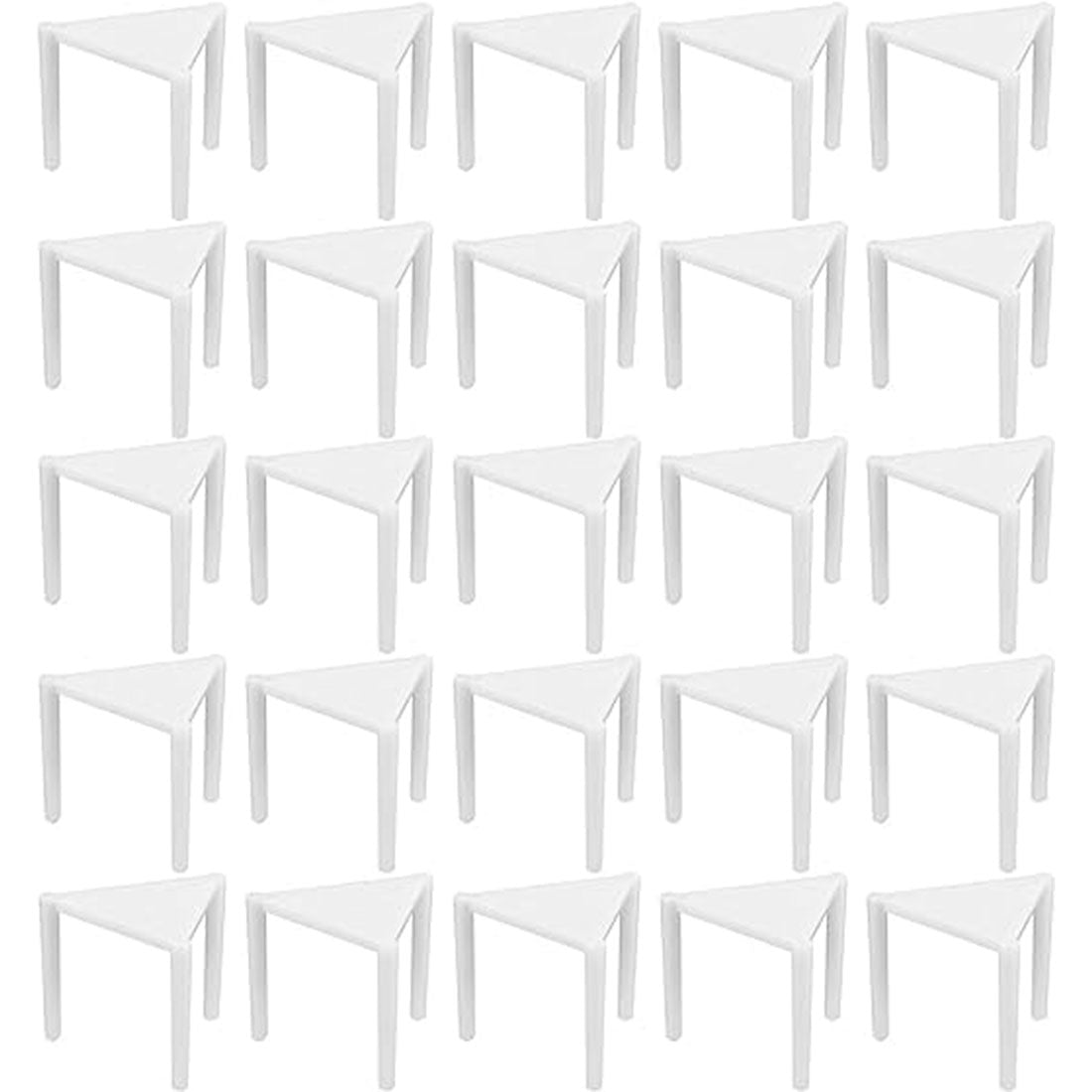 Pizza Saver Stand White Plastic Tripod | Khaana Packaging