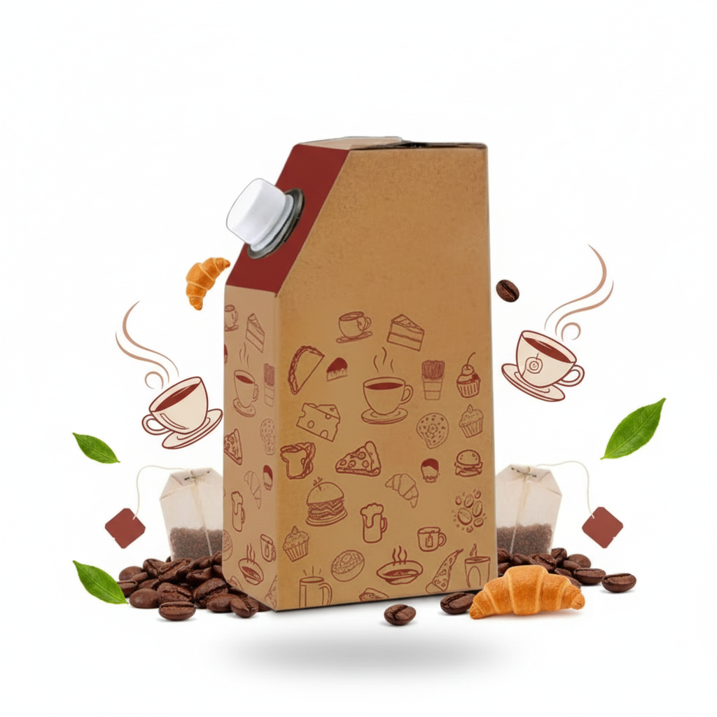 Disposable Corrugated Hot Beverage/Tea Flasks | Khaana Packaging