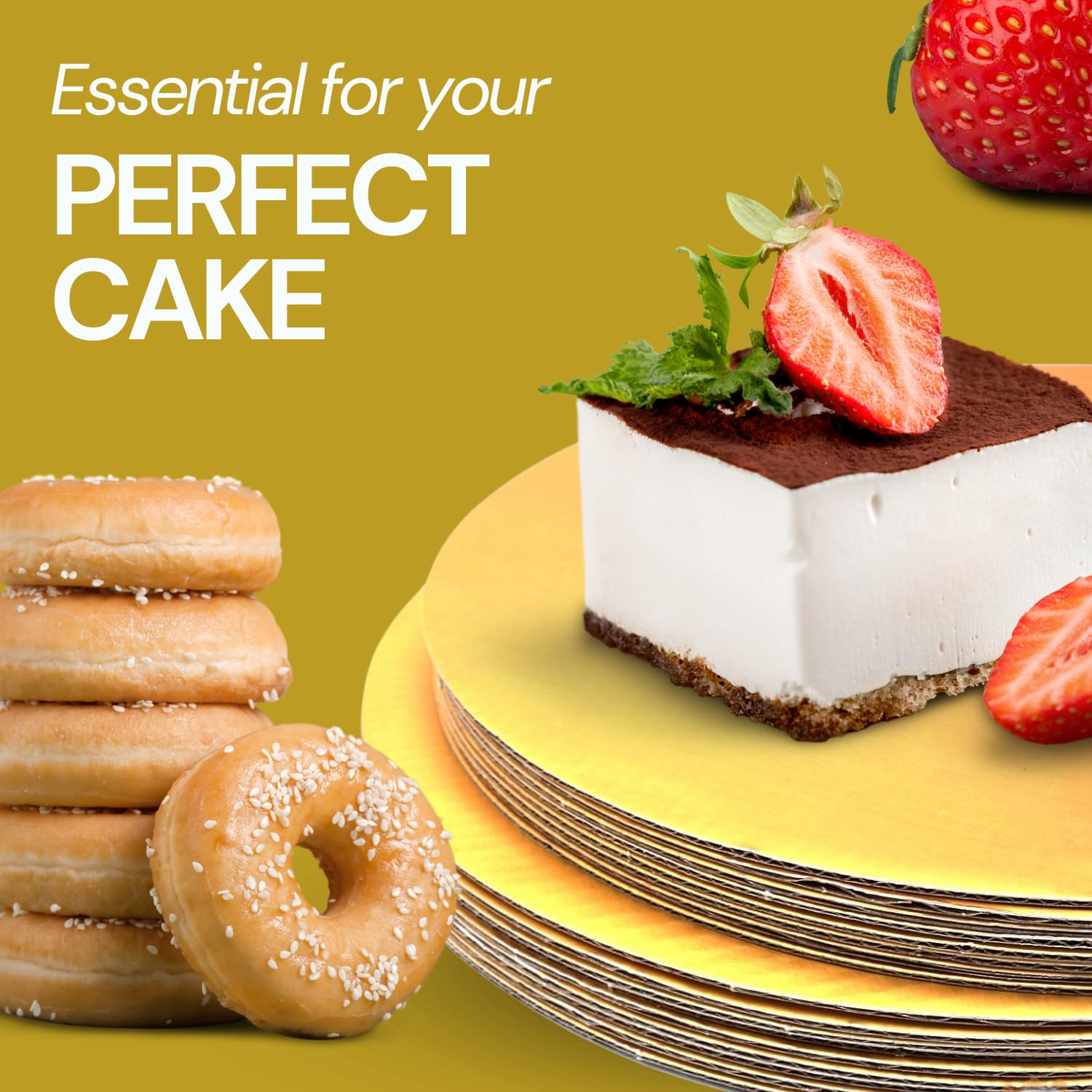 Cake Box & Cake Base Combo Packs | Khaana Packaging