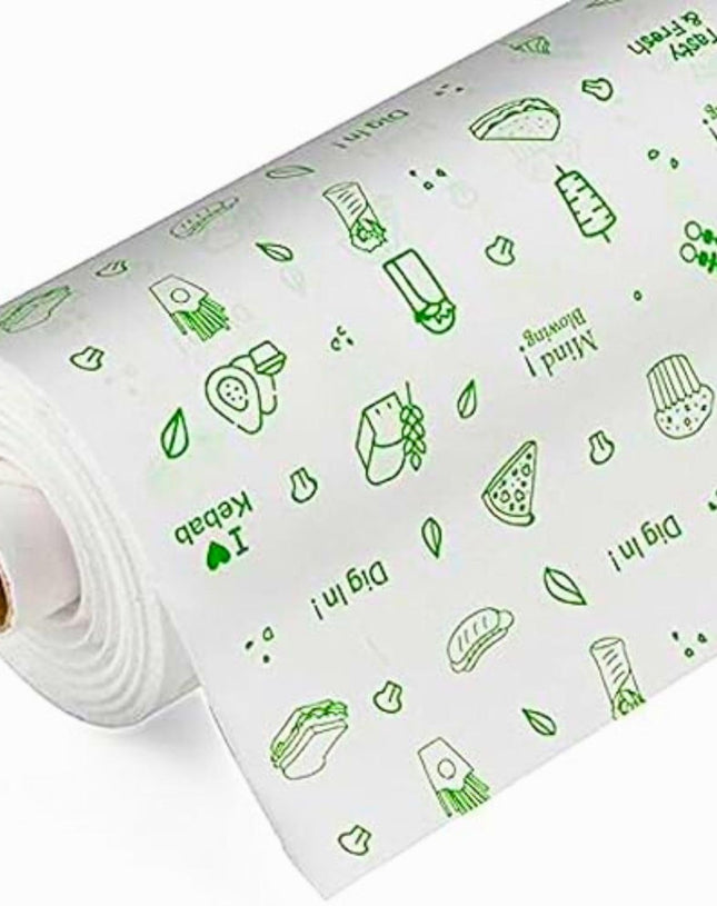 Premium Non-Stick Butter Paper Rolls | Khaana Packaging