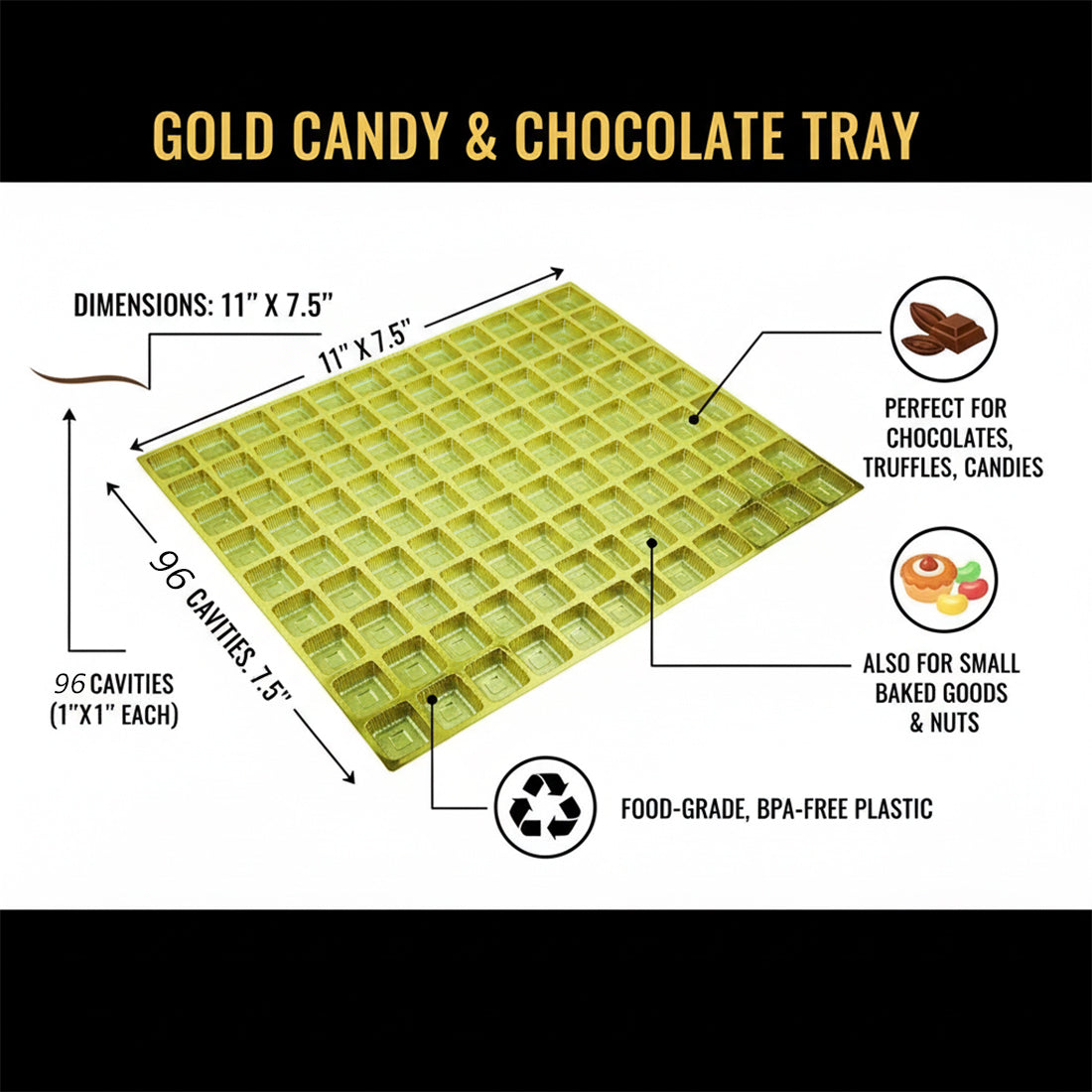 Premium Plastic Cavity Trays