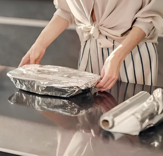 Khaana Packaging Aluminium Foil Paper Rolls – 1 KG Pack