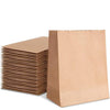 Food-Grade Brown Square Bottom Paper Envalopes | Khaana Packaging