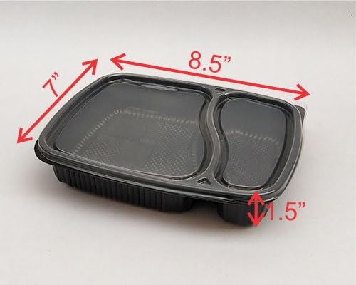 Microwave Safe Meal Tray with Lid  Compartments | Khaana Packaging