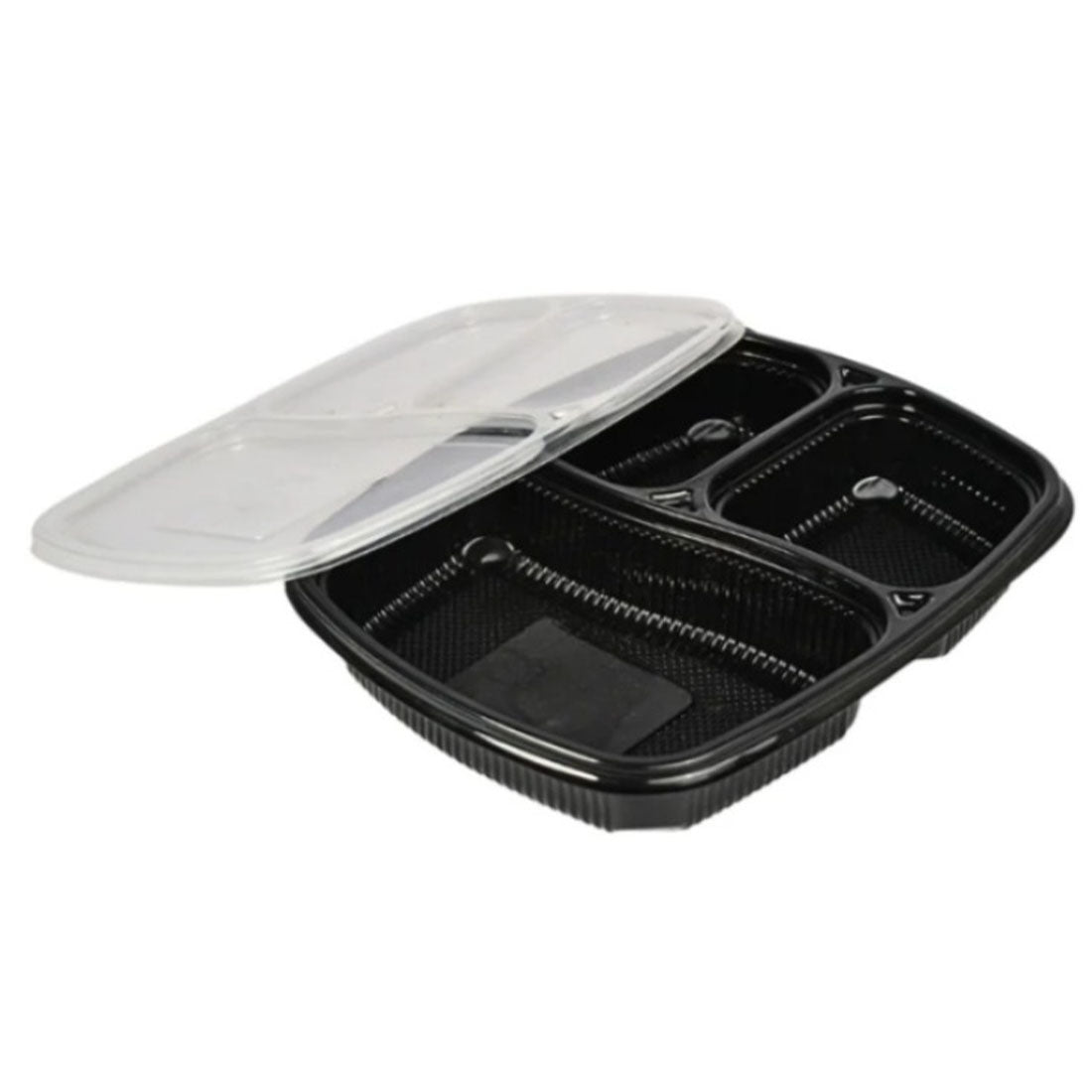 Microwave Safe Meal Tray with Lid  Compartments | Khaana Packaging