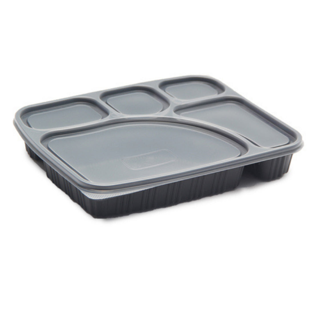 Microwave Safe Meal Tray with Lid  Compartments | Khaana Packaging
