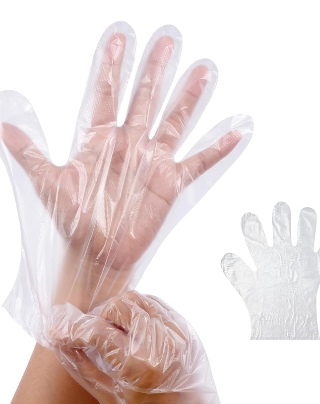 Disposable PP Gloves – 100% Compostable & Transparent | Khaana Packaging