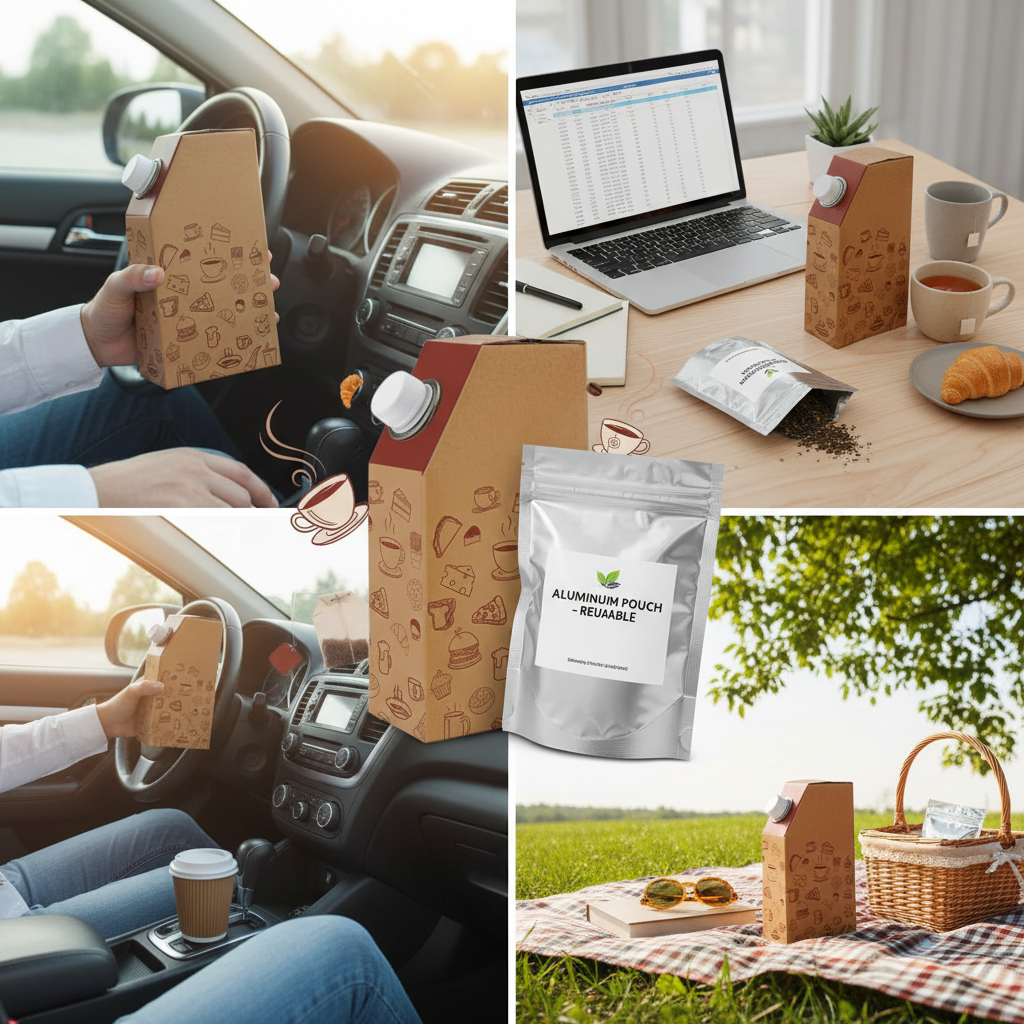 Disposable Corrugated Hot Beverage/Tea Flasks | Khaana Packaging