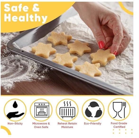 Food Wrapping Paper Sheets | Khaana Packaging (Pack of 100)